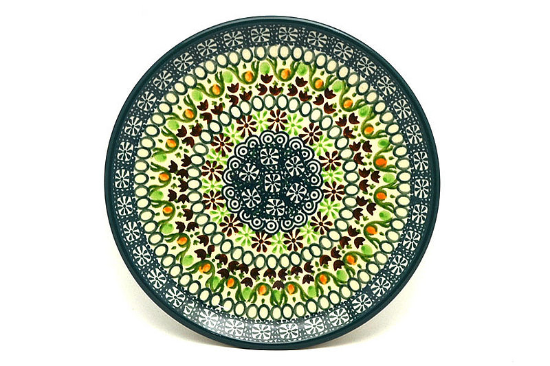 Ceramika Artystyczna Polish Pottery Plate - Bread & Butter (6 1/4") - Mint Chip 261-2195q (Ceramika Artystyczna)
