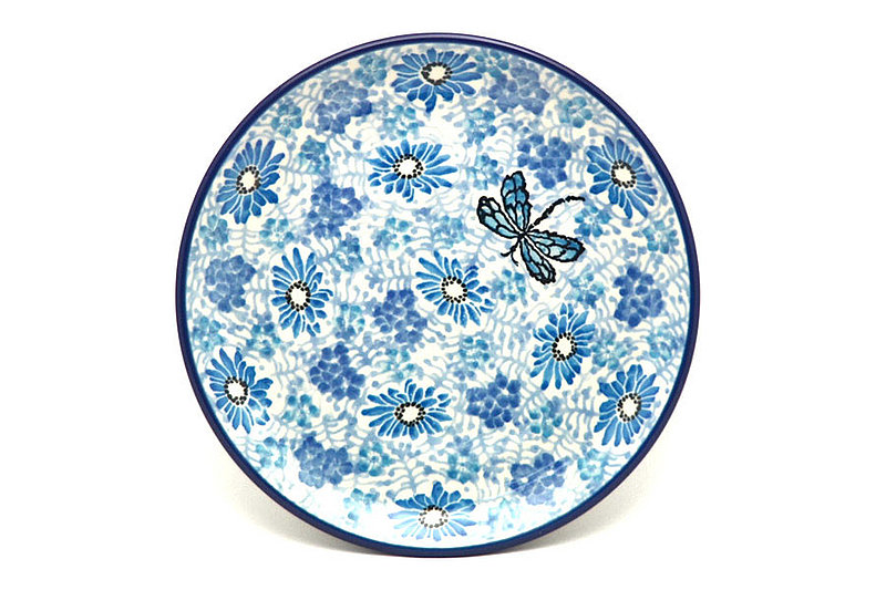 Ceramika Artystyczna Polish Pottery Plate - Bread & Butter (6 1/4") - Misty Dragonfly 261-2818a (Ceramika Artystyczna)