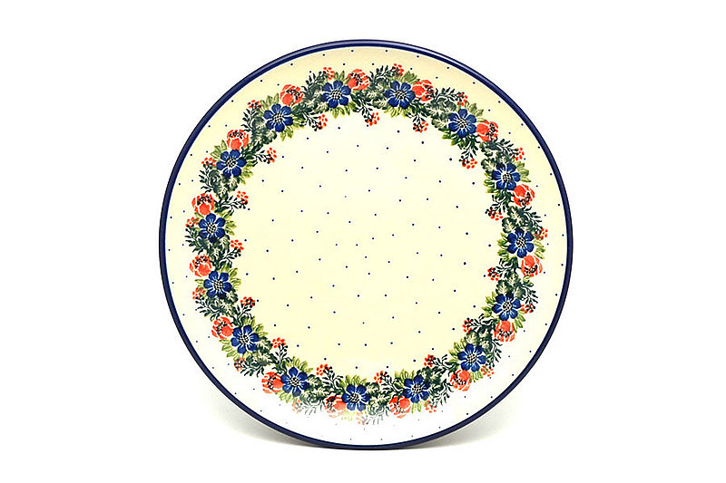 Ceramika Artystyczna Polish Pottery Plate - Dinner (10 1/2") - Garden Party 223-1535a (Ceramika Artystyczna)