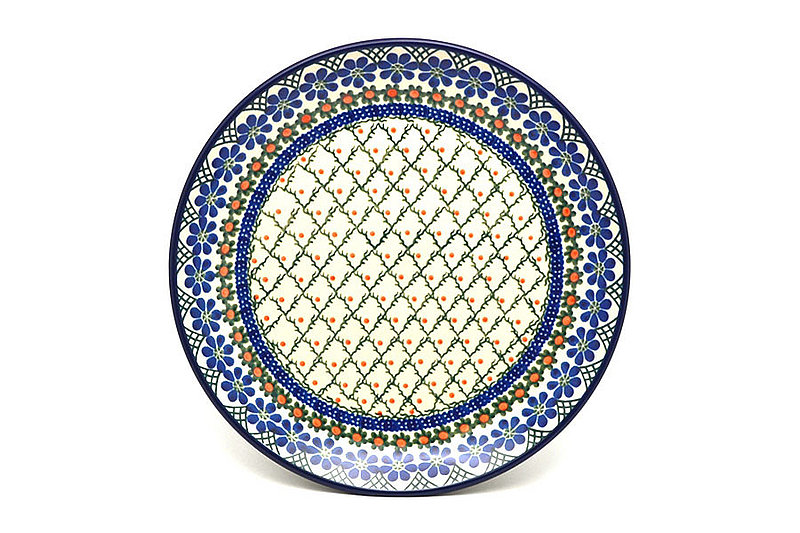 Ceramika Artystyczna Polish Pottery Plate - Dinner (10 1/2") - Primrose 223-854a (Ceramika Artystyczna)