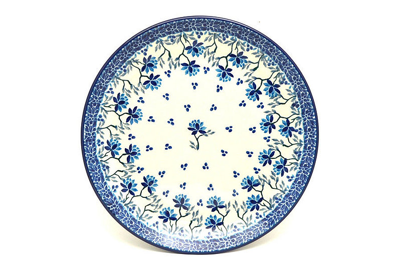 Ceramika Artystyczna Polish Pottery Plate - Salad/Dessert (7 3/4") - Clover Field 086-2524a (Ceramika Artystyczna)
