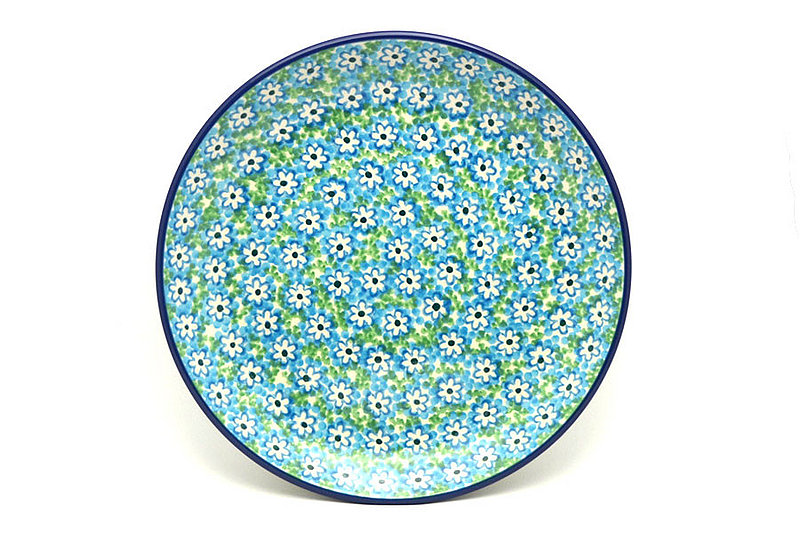 Polish Pottery Plate - Salad/Dessert (7 3/4") - Key Lime