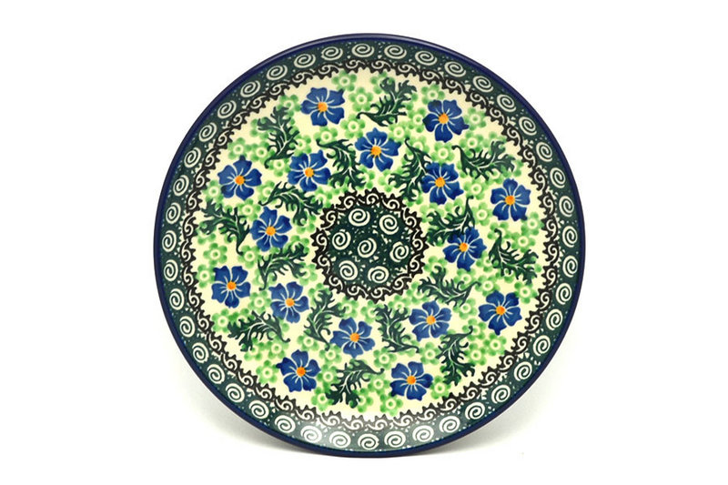 Ceramika Artystyczna Polish Pottery Plate - Salad/Dessert (7 3/4") - Sweet Violet 086-1538a (Ceramika Artystyczna)