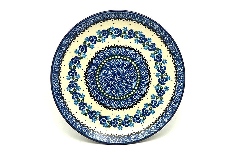Ceramika Artystyczna Polish Pottery Plate - Salad/Dessert (7 3/4") - Twilight 086-882a (Ceramika Artystyczna)