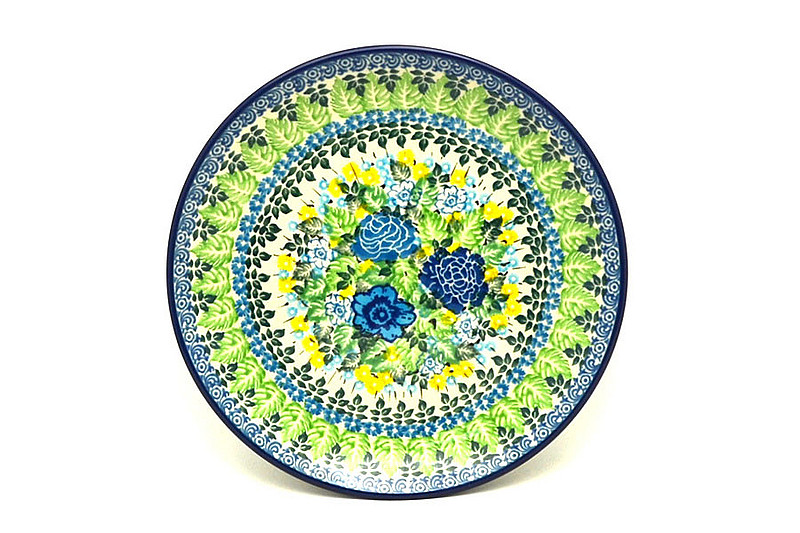 Ceramika Artystyczna Polish Pottery Plate - Salad/Dessert (7 3/4") - Unikat Signature U3677 086-U3677 (Ceramika Artystyczna)