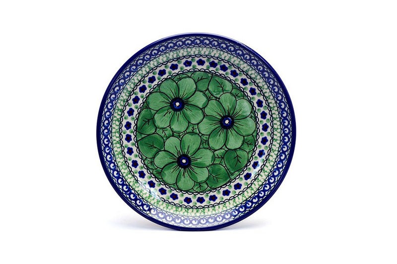 Polish Pottery Plate - Salad/Dessert (7 3/4") - Unikat Signature U408A