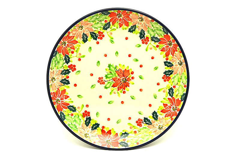 Polish Pottery Plate - Salad/Dessert (7 3/4") - Unikat Signature U5054