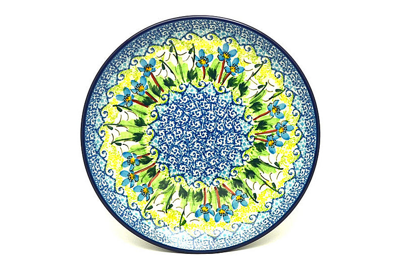 Polish Pottery Plate - Salad/Dessert (7 3/4") - Unikat Signature U5071