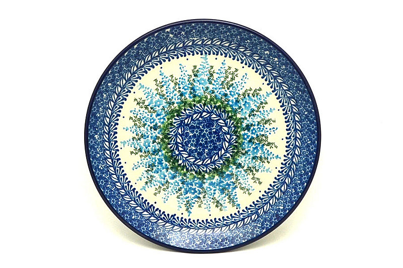Ceramika Artystyczna Polish Pottery Plate - Salad/Dessert (7 3/4") - Virginia Blue Bells 086-3279a (Ceramika Artystyczna)