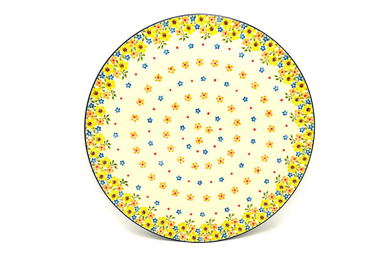 Ceramika Artystyczna Polish Pottery Platter - Charcuterie Board - Buttercup D53-2225a (Ceramika Artystyczna)