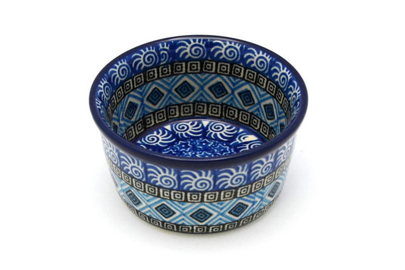 Ceramika Artystyczna Polish Pottery Ramekin - Aztec Sky 409-1917a (Ceramika Artystyczna)