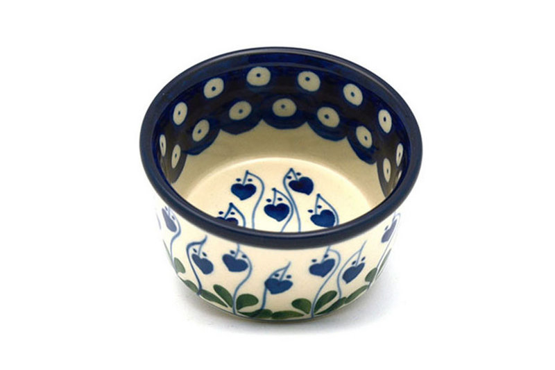 Ceramika Artystyczna Polish Pottery Ramekin - Bleeding Heart 409-377o (Ceramika Artystyczna)