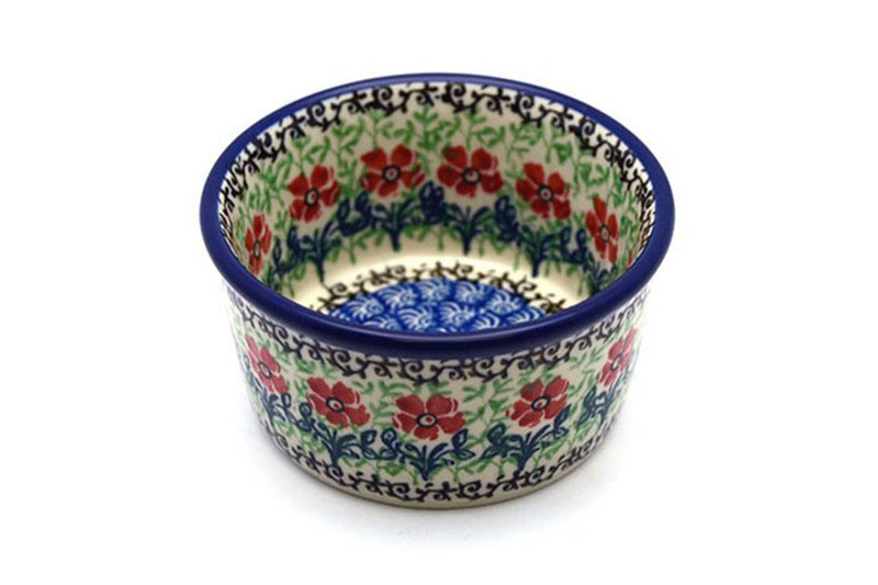 Polish Pottery Ramekin - Maraschino