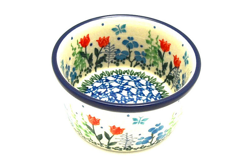 Ceramika Artystyczna Polish Pottery Ramekin - Tulip Horizon 409-2903a (Ceramika Artystyczna)