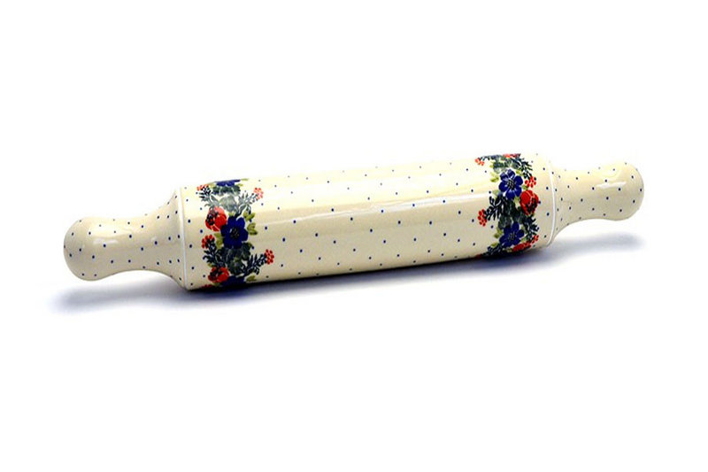 Polish Pottery Rolling Pin - Garden Party
