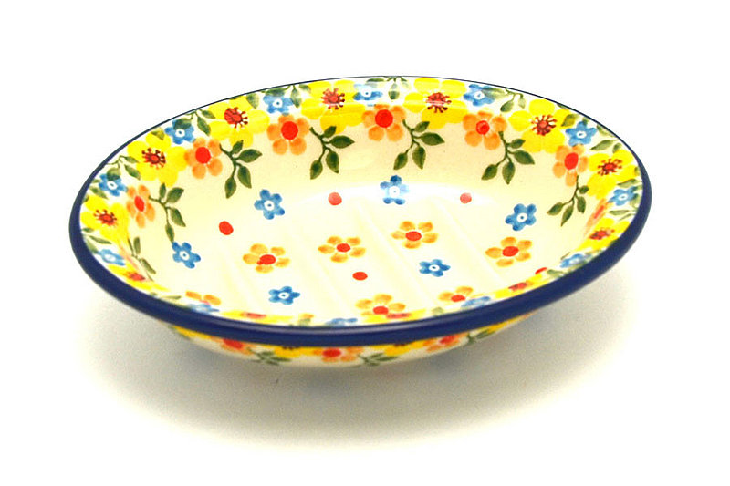 Polish Pottery Soap Dish - Buttercup