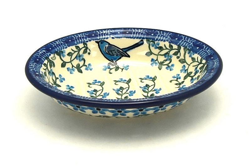 Ceramika Artystyczna Polish Pottery Soap Dish - Song Bird 510-1932a (Ceramika Artystyczna)