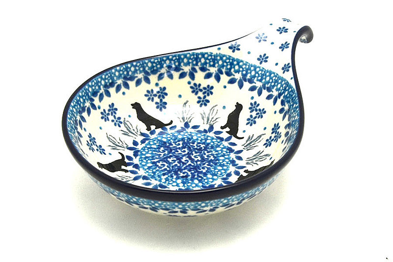 Ceramika Artystyczna Polish Pottery Spoon/Ladle Rest - Buddy 174-2856a (Ceramika Artystyczna)