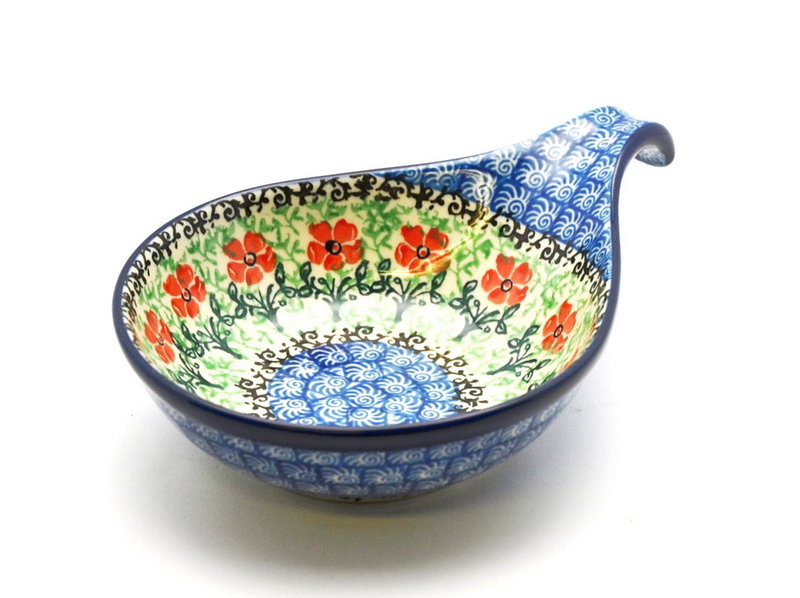 Ceramika Artystyczna Polish Pottery Spoon/Ladle Rest - Maraschino 174-1916a (Ceramika Artystyczna)