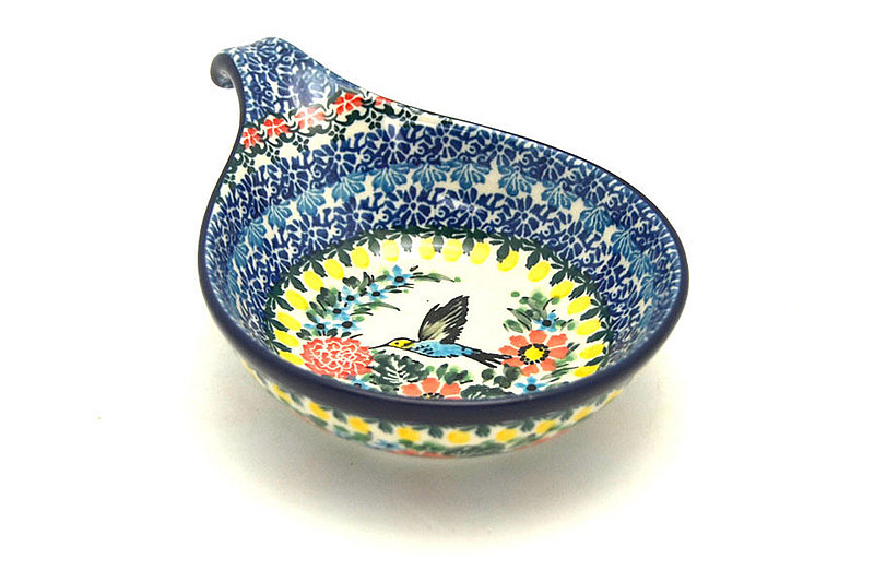 Ceramika Artystyczna Polish Pottery Spoon/Ladle Rest - Unikat Signature - U3357 174-U3357 (Ceramika Artystyczna)