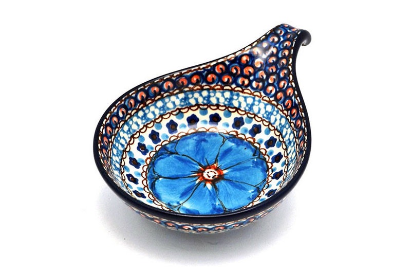 Ceramika Artystyczna Polish Pottery Spoon/Ladle Rest - Unikat Signature - U408C 174-U408C (Ceramika Artystyczna)