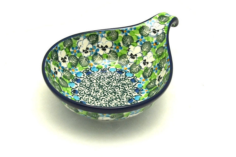 Ceramika Artystyczna Polish Pottery Spoon/Ladle Rest - Unikat Signature - U4795 174-U4795 (Ceramika Artystyczna)