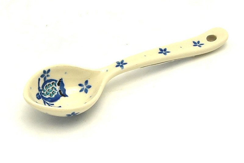 Ceramika Artystyczna Polish Pottery Spoon - Medium - Night Owl 590-2796a (Ceramika Artystyczna)