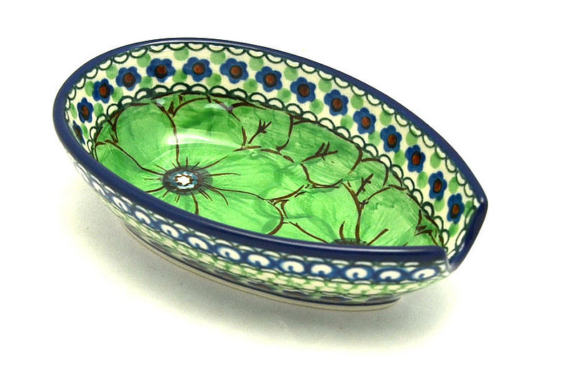 Ceramika Artystyczna Polish Pottery Spoon Rest - Unikat Signature - U408A 381-U408A (Ceramika Artystyczna)
