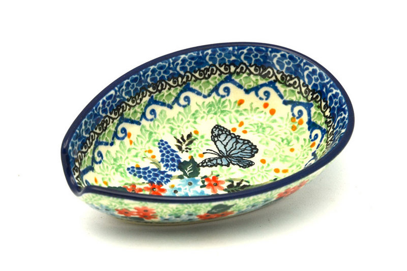 Ceramika Artystyczna Polish Pottery Spoon Rest - Unikat Signature - U4600 381-U4600 (Ceramika Artystyczna)