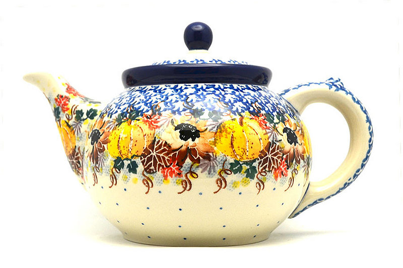 Polish Pottery Teapot - 1 1/4 qt. - Unikat Signature U4741