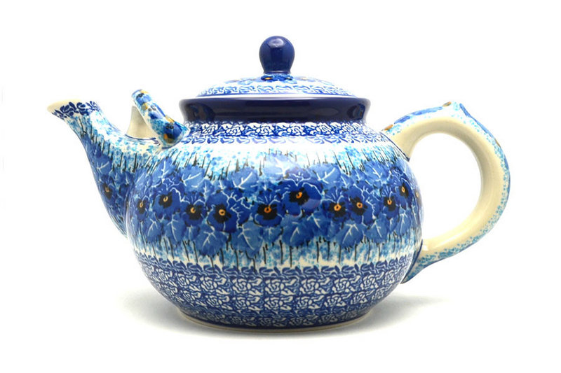 Ceramika Artystyczna Polish Pottery Teapot - 1 3/4 qt. - Unikat Signature - U3639 444-U3639 (Ceramika Artystyczna)
