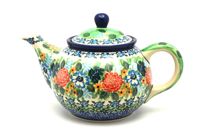 Ceramika Artystyczna Polish Pottery Teapot - 3/4 qt. - Unikat Signature - U3271 264-U3271 (Ceramika Artystyczna)