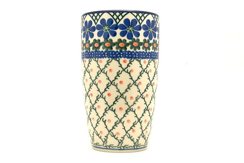 Ceramika Artystyczna Polish Pottery Tumbler - 12 oz. - Primrose C53-854a (Ceramika Artystyczna)