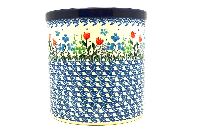 Ceramika Artystyczna Polish Pottery Utensil Holder - Tulip Horizon 003-2903a (Ceramika Artystyczna)