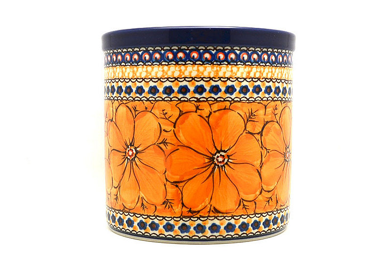 Ceramika Artystyczna Polish Pottery Utensil Holder - Unikat Signature U408B 003-U408B (Ceramika Artystyczna)
