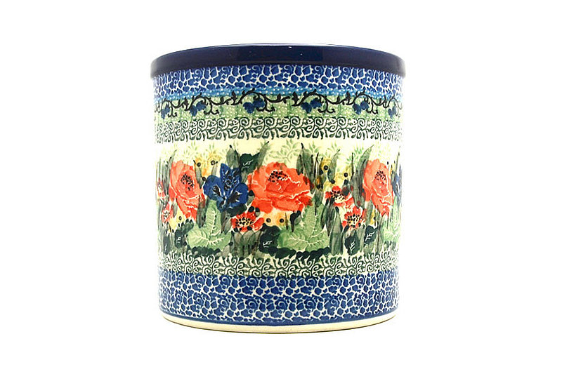Ceramika Artystyczna Polish Pottery Utensil Holder - Unikat Signature U4400 003-U4400 (Ceramika Artystyczna)