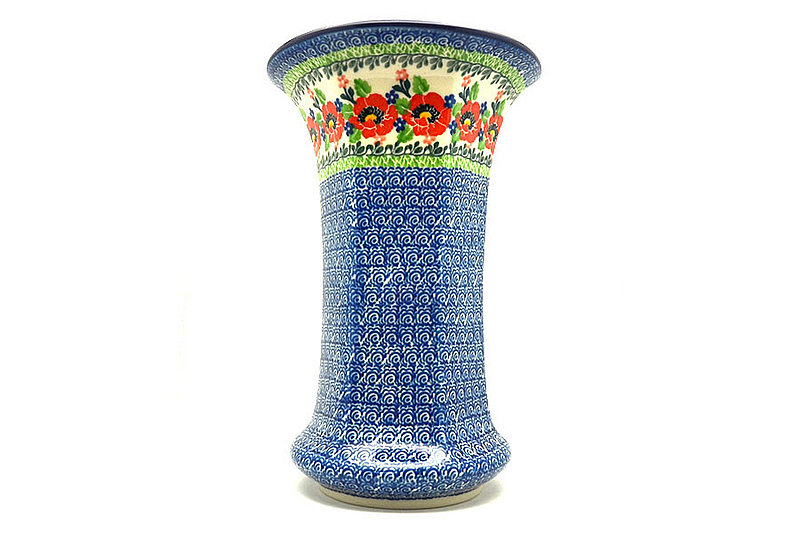 Ceramika Artystyczna Polish Pottery Vase - Large - Danish Garden 052-3219a (Ceramika Artystyczna)