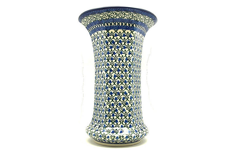 Polish Pottery Vase - Large - Tulip Trellis