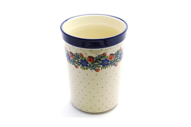 Ceramika Artystyczna Polish Pottery Wine Crock - Garden Party 169-1535a (Ceramika Artystyczna)