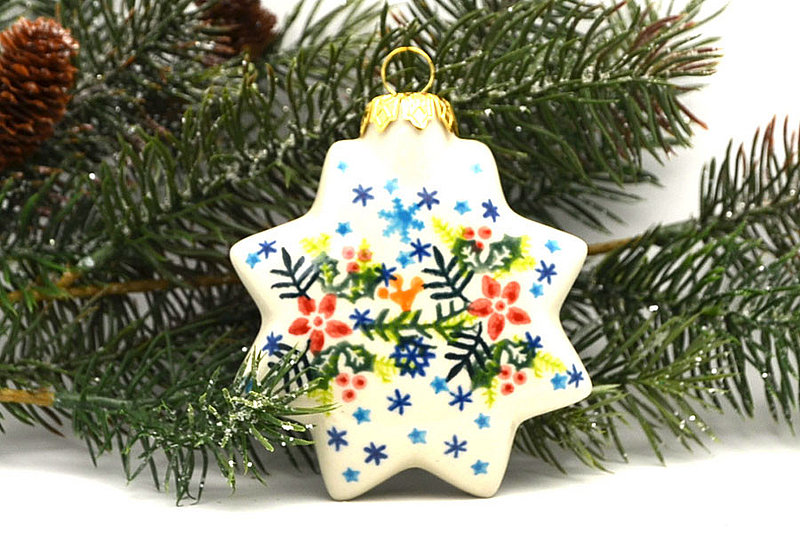 Vena Polish Pottery Ornament - Star - VC311 V480-VC311 (Vena)