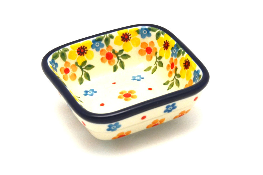 Polish Pottery Dish Food Prep Buttercup 6562225a