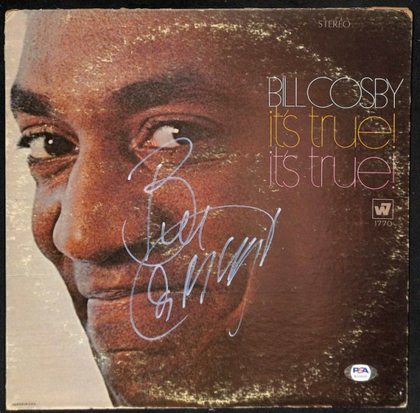 Bill Cosby Autographed Signed Album It's True It's True PSA/DNA 