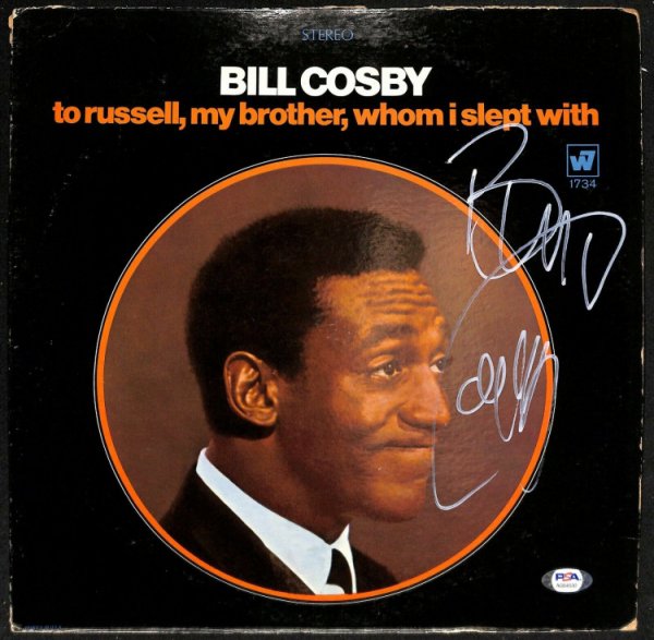 Bill Cosby Autographed Signed Album My Brother Whom I Spelt With PSA/DNA 