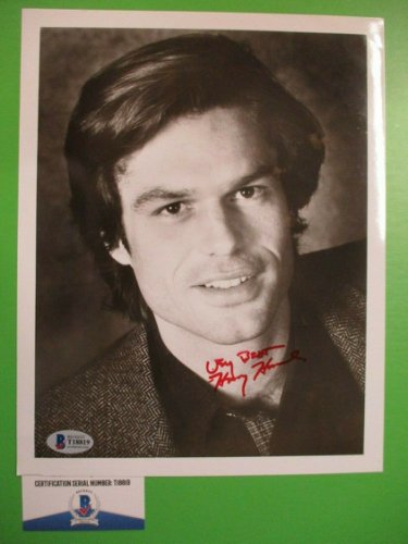 Harry Hamlin Autographed Signed Vintage Clash Of The Titans Perseus 8X10 B&W Photo Beckett 
