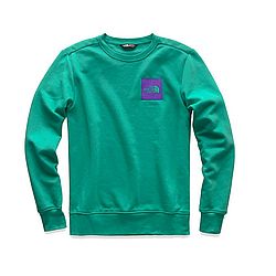 The north face pullover novelty box crew sweatshirt clearance