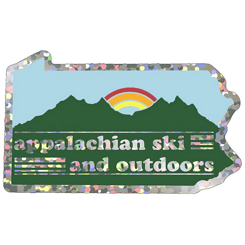 Appalachian Outdoors Glitter Logo Sticker ASOPA (Appalachian Outdoors)