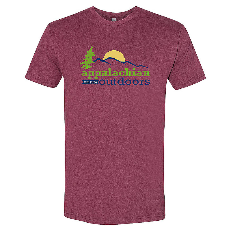 Appalachian Outdoors Men's AO Logo Premium Fitted Sueded Crew T-Shirt AOS246410 (Appalachian Outdoors)