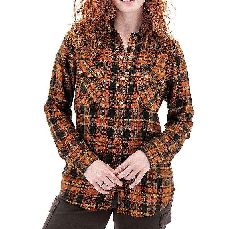 Aventura Clothing Women's Emerson Plaid Shirt J26618WU (Aventura Clothing)