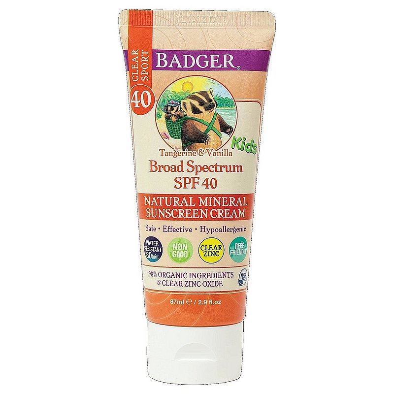 Badger Kids' Sport Sunscreen Cream--SPF 40 47117 (Badger)