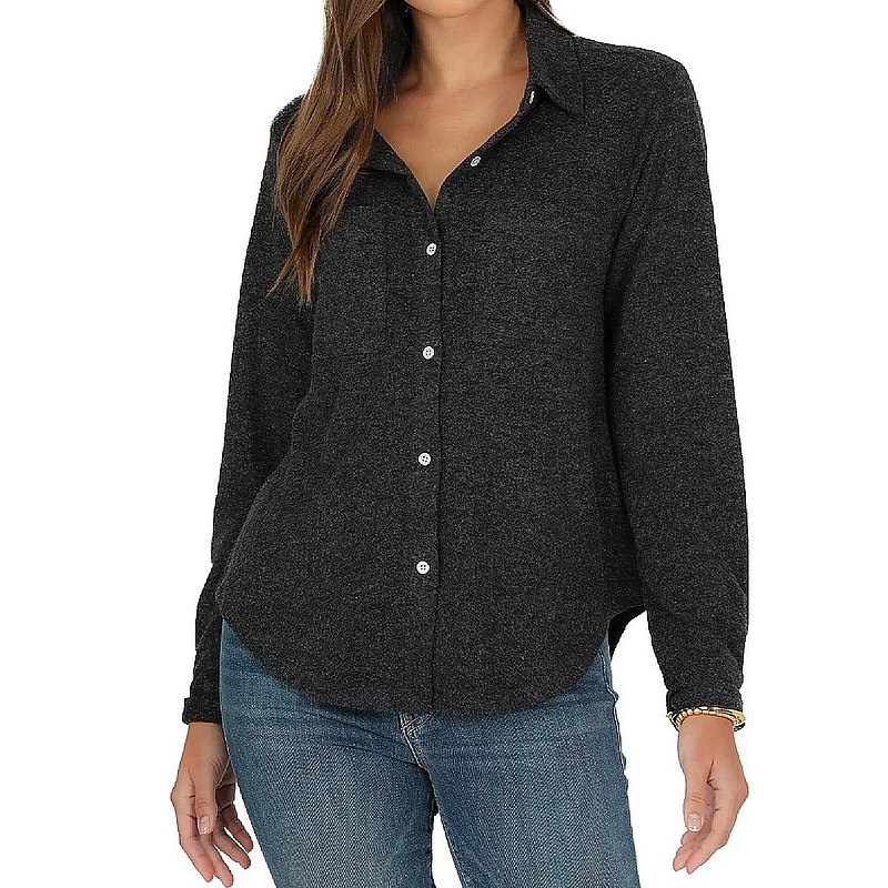 Dylan Clothing Women's Sweater Fleece Tucker Shirt--Jacket C1W158MHK (Dylan Clothing)